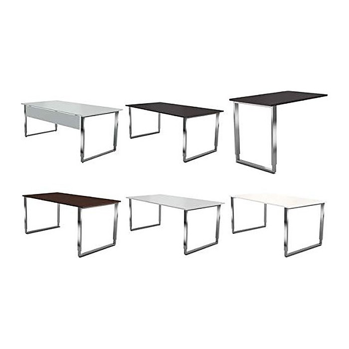 Kerkmann Anbautisch höhenverstellbar Yukon anthrazit rechteckig 100,0 x 80,0 x 68,0 - 82,0 cm