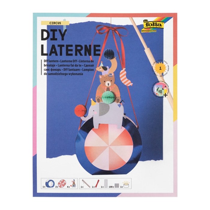 folia Bastelset Circus mehrfarbig