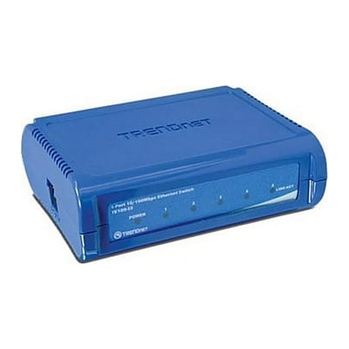 TRENDnet Switch 5 Port 10/100 Desktop Metall