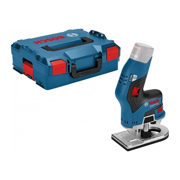 BOSCH Professional GKF 12V-8 Akku-Kantenfräse-Set 12,0 V, ohne Akku