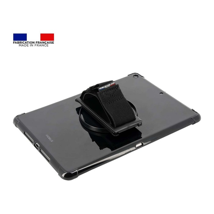 Mobilis Uni. Adhesive Rotating Handle + Handstrap for Tablet