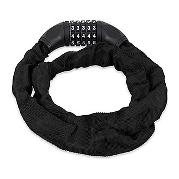 relaxdays Fahrradschloss schwarz 120,0 cm, 1 St.