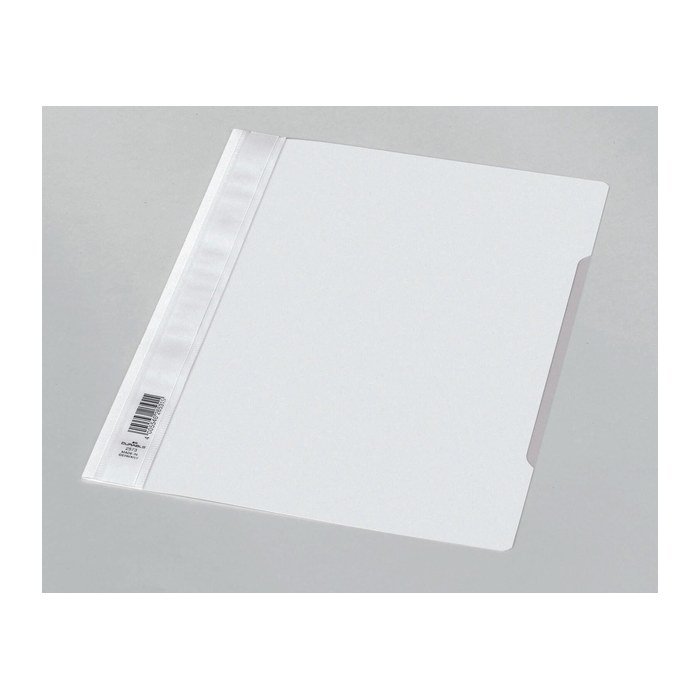 DURABLE Schnellhefter 2573 Kunststoff weiß DIN A4, 10 St.