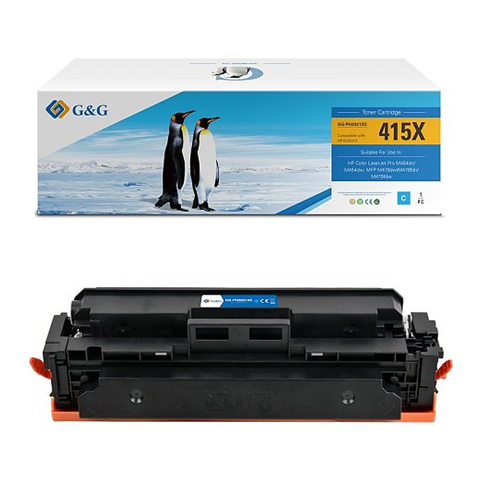 G&G XL-Toner kompatibel mit HP 415X/ W2031X