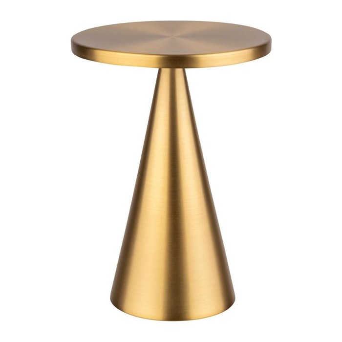 APS CONE LED Akku-Tischleuchte gold 2,0 W