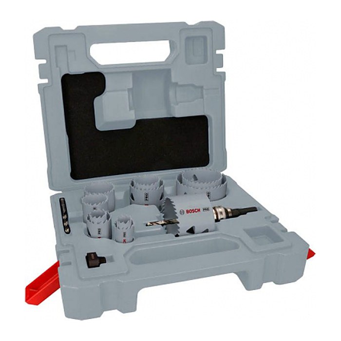 BOSCH Lochsägen-Set PRO Multi Material Q-Lock, 15-teilig