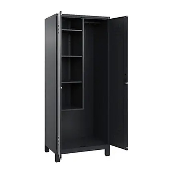 CP Putzmittelschrank Classic Plus 080110-02 S10033 anthrazitgrau 4 Fachböden 80,0 x 50,0 x 195,0 cm, aufgebaut, 1 St.