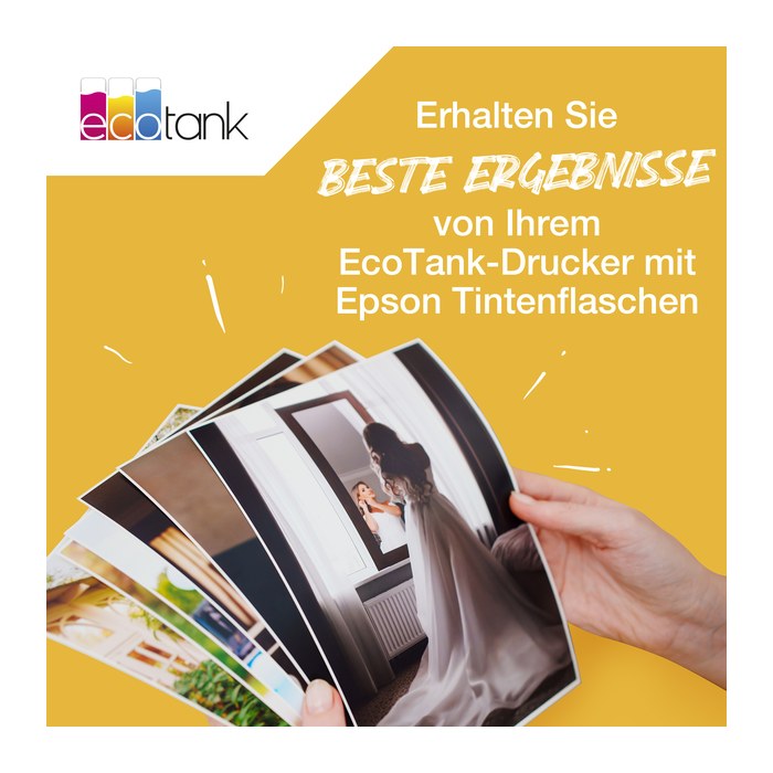 EPSON T6641 schwarz Tintenflasche