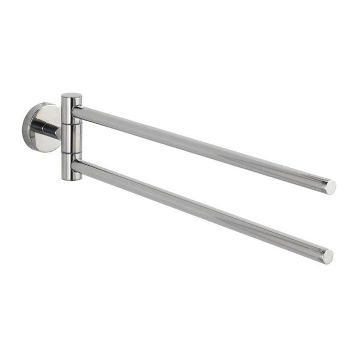 WENKO Handtuchhalter Bosio silber, glänzend, 1 St.