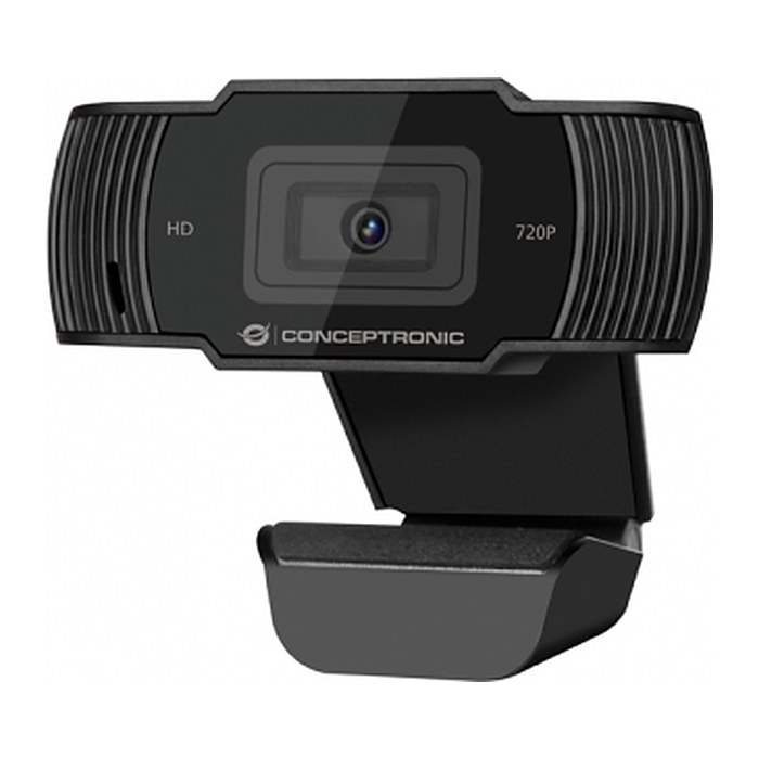 CONCEPTRONIC Webcam USB-A2.0 68° 720P/30Hz HD +Mikro sw