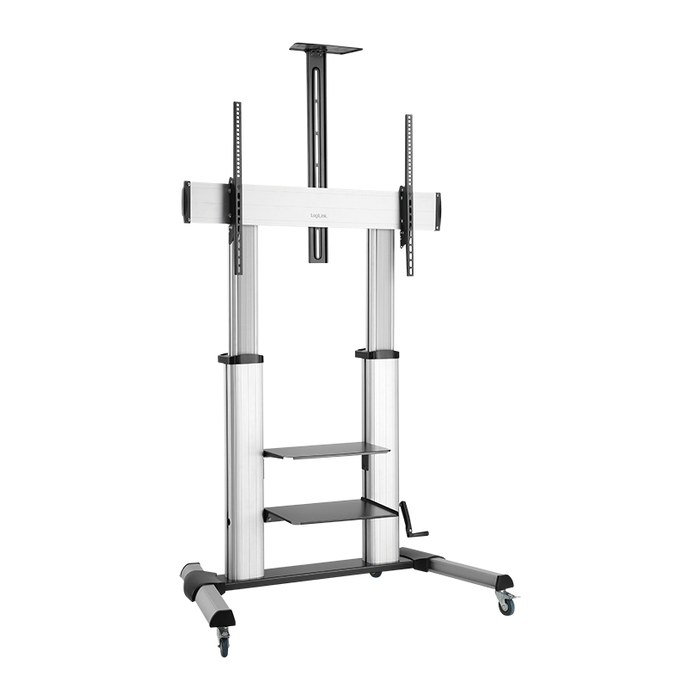 Logilink TV-Ständer Rollen höhenverstellbar,60-100",max100kg (Speditionsversand)
