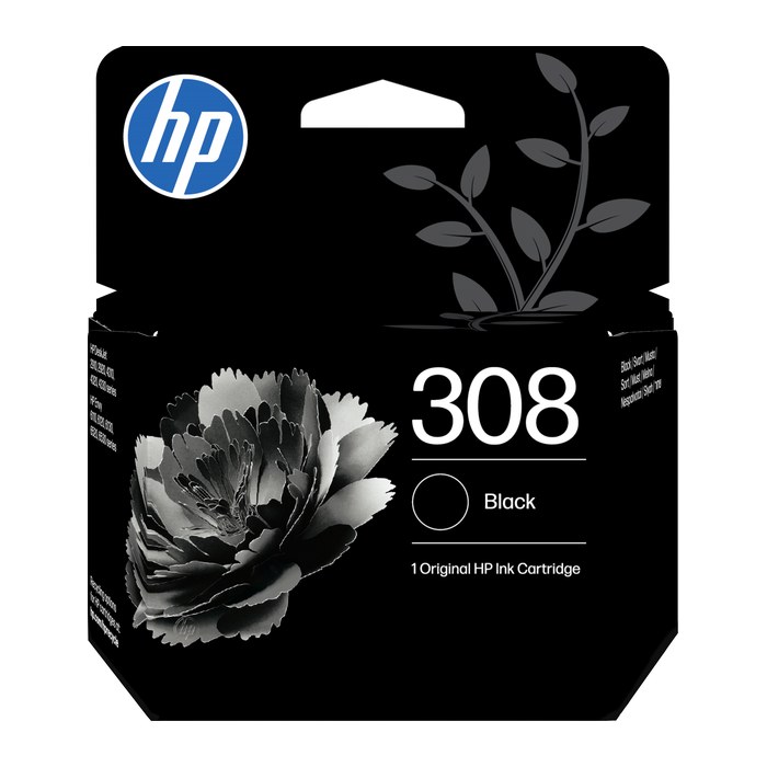 HP 308 Schwarz Tintenpatrone