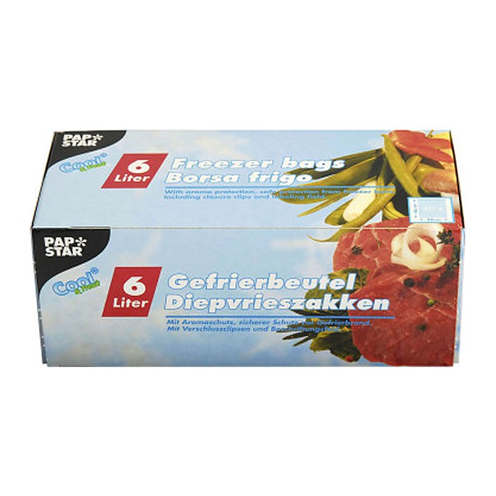 STARPAK Gefrierbeutel 6,0 l, 45 St.