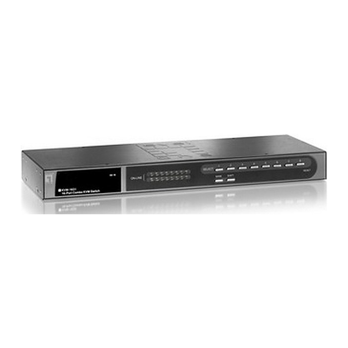 LevelOne KVM Switch 8/16-Port Combo PS/2 USB VGA sw
