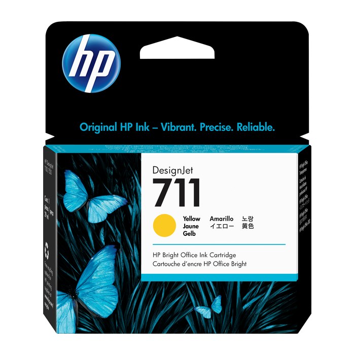 HP 711(CZ132A) gelb Druckerpatrone