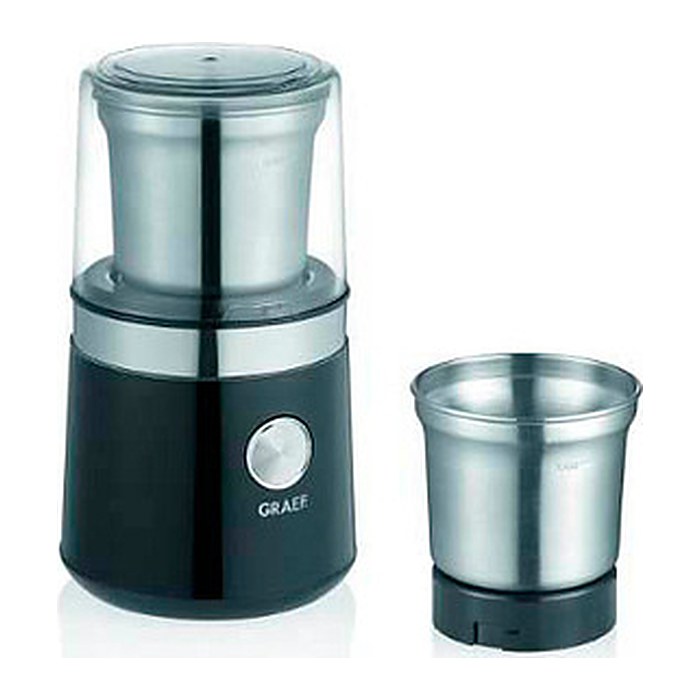 GRAEF CM 102 Kaffeemühle schwarz 200 W