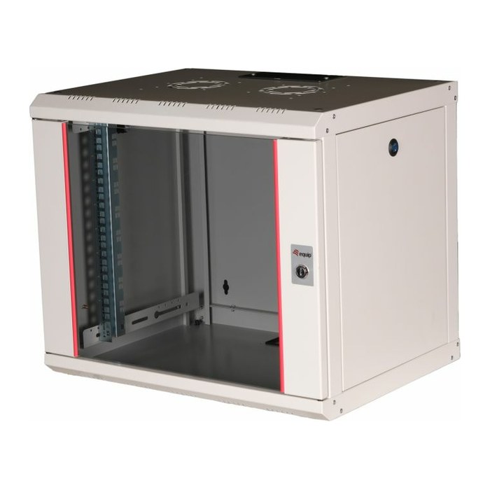 Equip 19" Netzwerkschrank Glastür PM 600x450mm 9HE grau