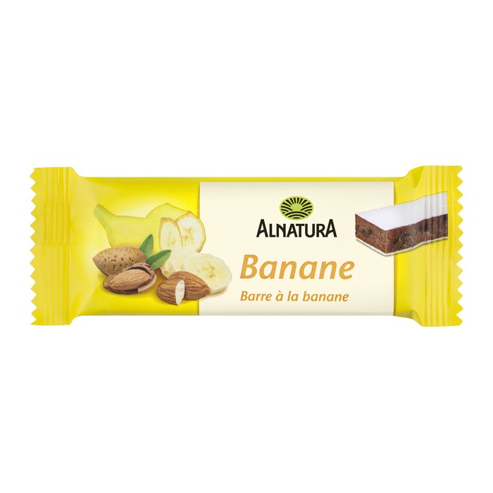 ALNATURA Bio Fruchtriegel Banane-Mandel  40,0 g, 1 St.