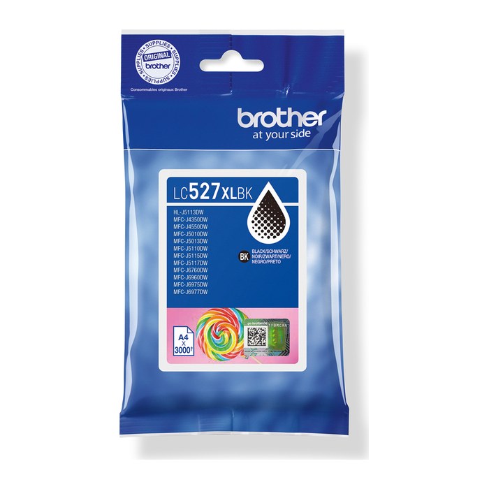 brother LC-527XLBK schwarz Druckerpatrone