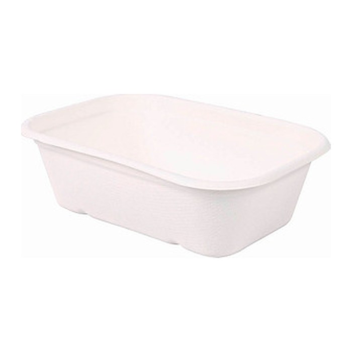 NATURE Star Einweg-Menüschalen Casa transparent 0,65 l, 50 St.