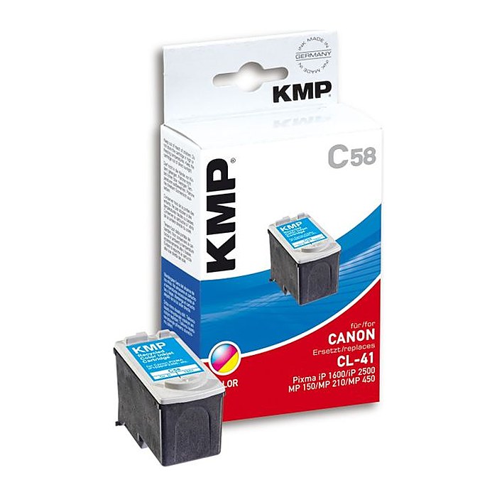 KMP C58 color Druckerpatrone kompatibel zu Canon CL-41