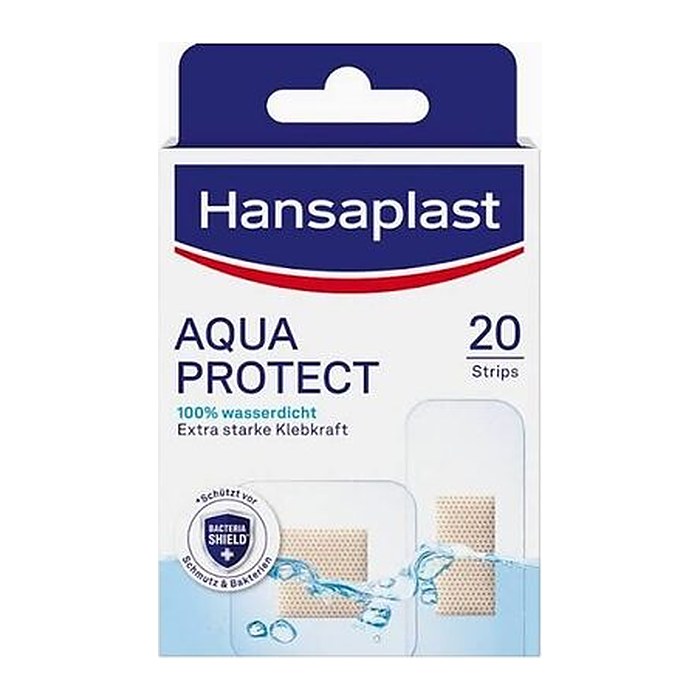 Hansaplast Pflaster AQUA PROTECT 4808200006 transparent, 20 St.