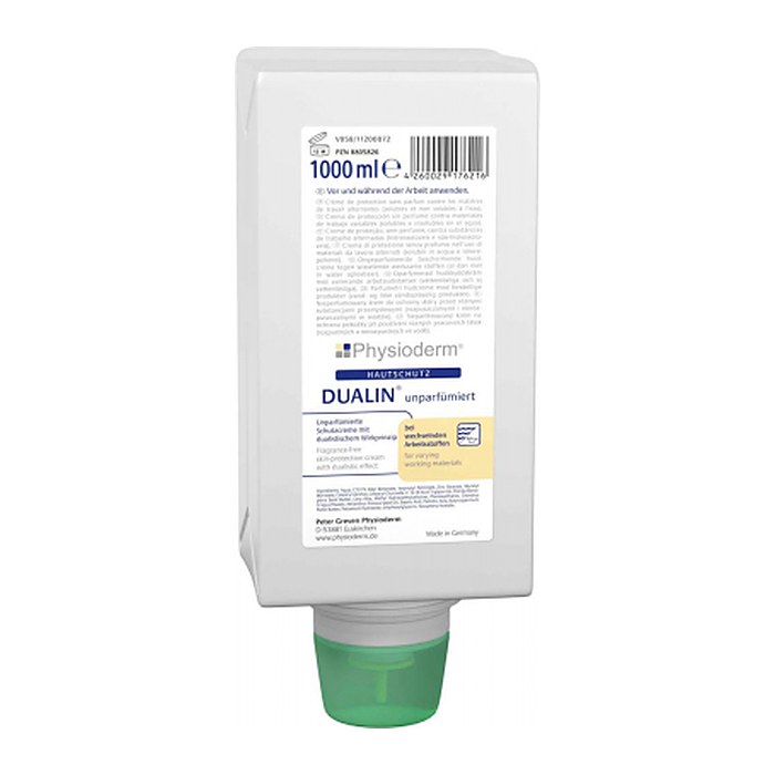 Physioderm® DUALIN®unparfümiert Hautschutzcreme 1,0 l