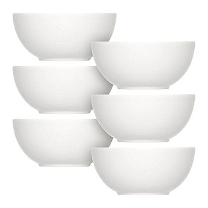 BAUSCHER Schalen smart weiß Ø 12,0 cm, 6 St.