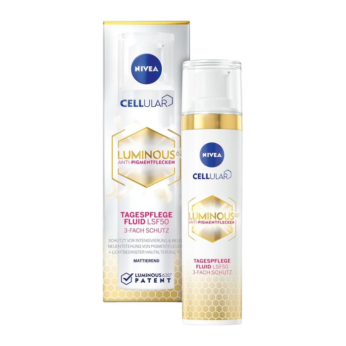 NIVEA LUMINOUS630® ANTI-PIGMENTFLECKEN LSF 50 Gesichtsfluid 40,0 ml