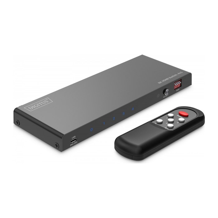 DIGITUS HDMI Switch 4x1 8K/60Hz