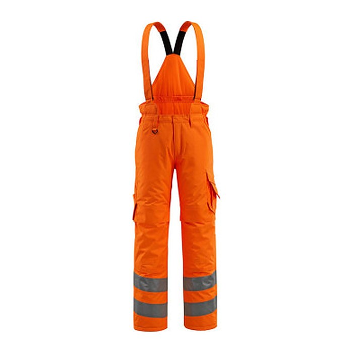 MASCOT® unisex Warnschutz-Latzhose Ashford  fluororange Größe 4XL