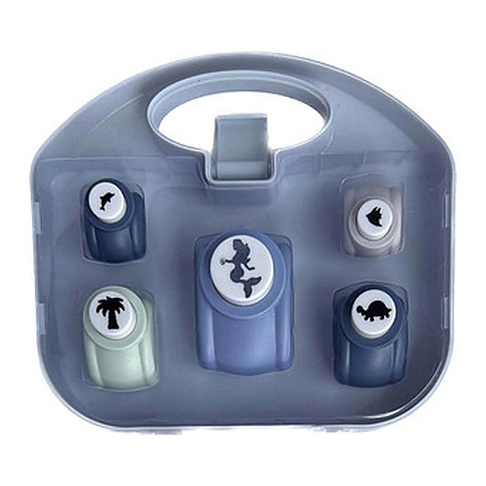 Handmade LULUBUG Motivlocher unter Wasser Lebewesen, 1 Set