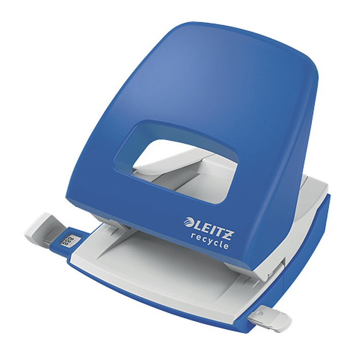 LEITZ Locher recycle 5003 blau, 1 St.
