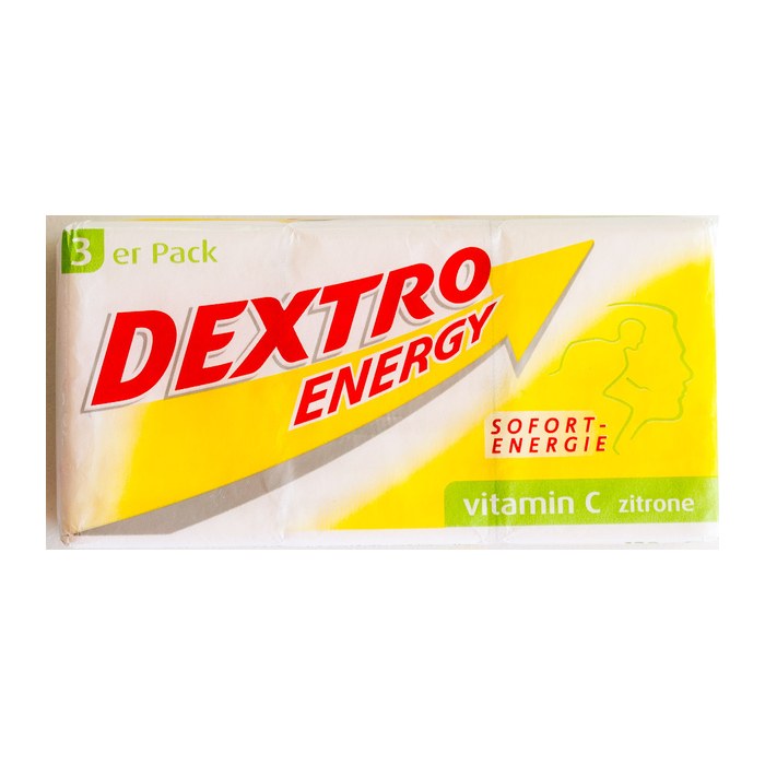 DEXTRO ENERGY DEXTROSE Zitrone + Vitamin C Traubenzucker 3x 8 St./138,0 g, 1 St.