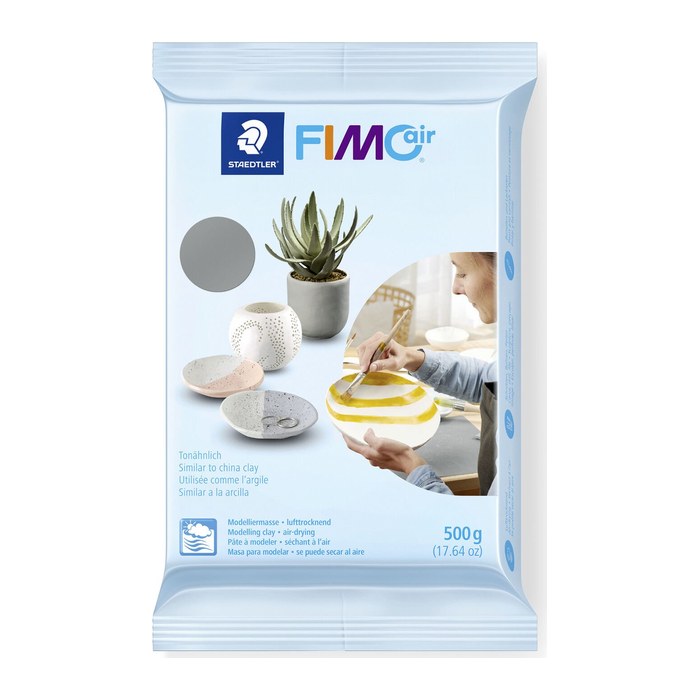 FIMO Mod.masse FimoAir Effect 500g grau retail