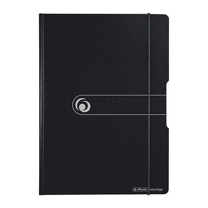 herlitz Klemmbrettmappe easy orga 300000721 DIN A4 schwarz Kunststoff, 1 St.