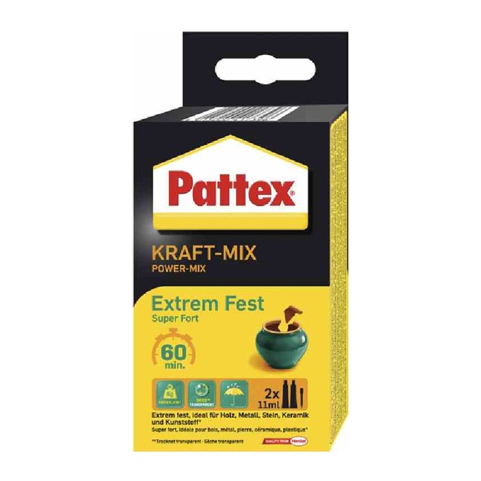 Pattex KRAFT-MIX POWER-MIX Extrem Fest 2 Komponenten-Kleber 24,0 g, 1 St.