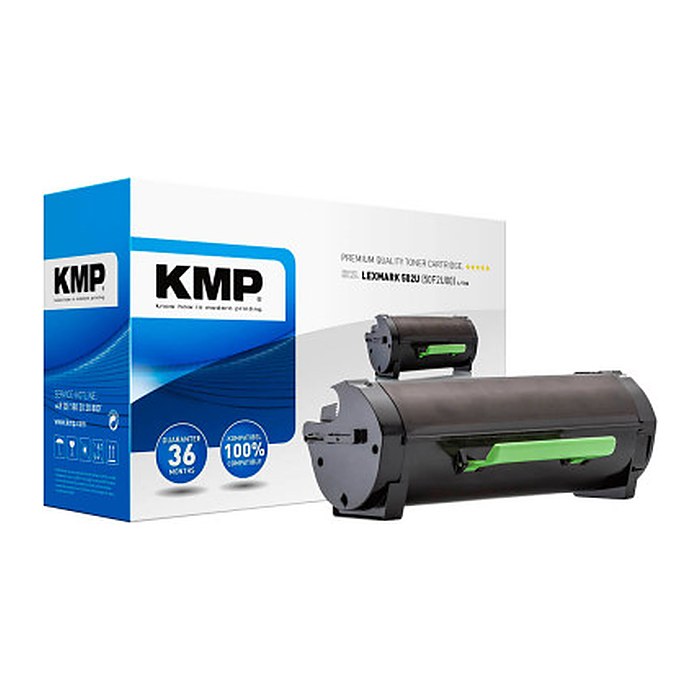KMP L-T113 schwarz Toner kompatibel zu LEXMARK 50F2U00