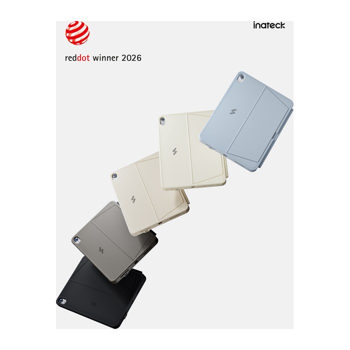 inateck Keyboard Ace Touch iPad 11"/10,9" QWERTZ RGB graphit