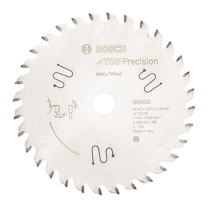 BOSCH Best for Wood Kreissägeblatt 165,0 mm, 32 Zähne, 1 St.