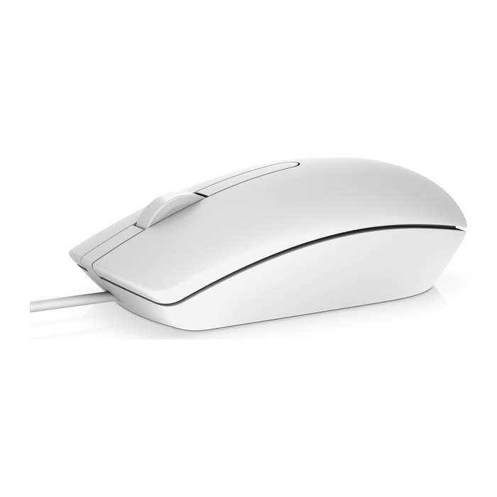 Dell MS116 Maus USB Weiß 570-AAIP