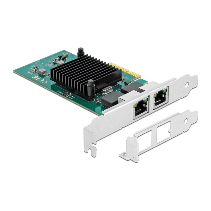 DELOCK PCI Express x4 Karte 2 x RJ45 Gigabit LAN i82576
