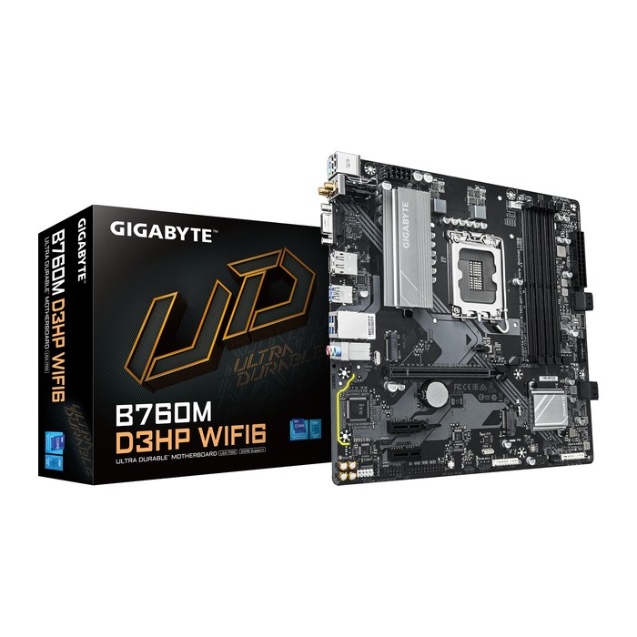 Gigabyte B760M D3HP WIFI6 (B760,S1700,mATX,DDR5)