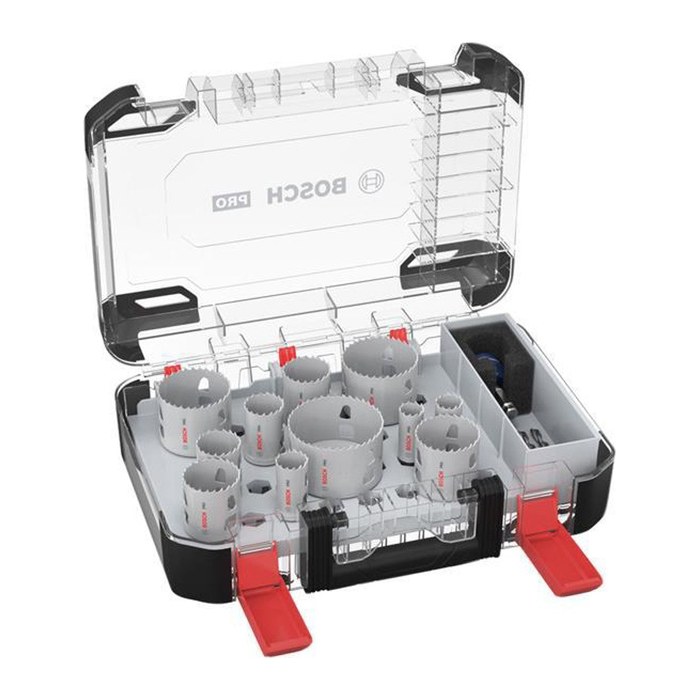 BOSCH Lochsägen-Set PRO Multi Material PC Plus, 14-teilig
