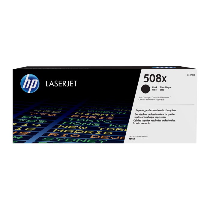 HP 508X (CF360X) schwarz Tonerkartusche