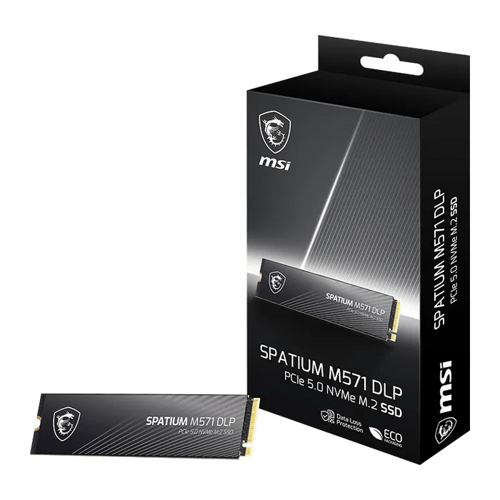 SSD 4TB MSI Spatium M571 (M.2 2280) PCIe Gen5 x4 NVMe