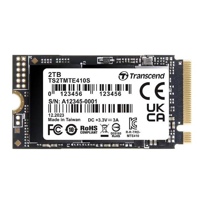 SSD 2TB Transcend M.2 MTE410S (M.2 2242) PCIe Gen4 x4 NVMe