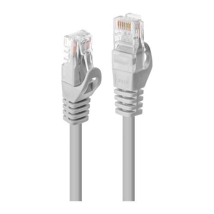 LINDY Patchkabel Cat5e U/UTP grau 3.00m