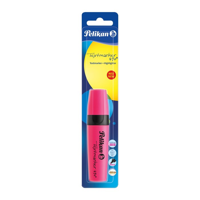 Pelikan Textmarker 490/B Leuchtrosa 1 ST Blister