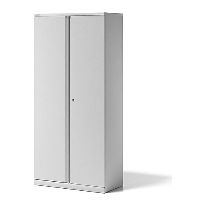 BISLEY Stahlschrank Universal E782A04B6696 verkehrsweiß 4 Fachböden 60,0 x 40,0 x 195,0 cm, aufgebaut, 1 St.